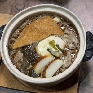 一食入魂  　①伸びたきつね蕎麦  　②プレオルソ　サロンの現状